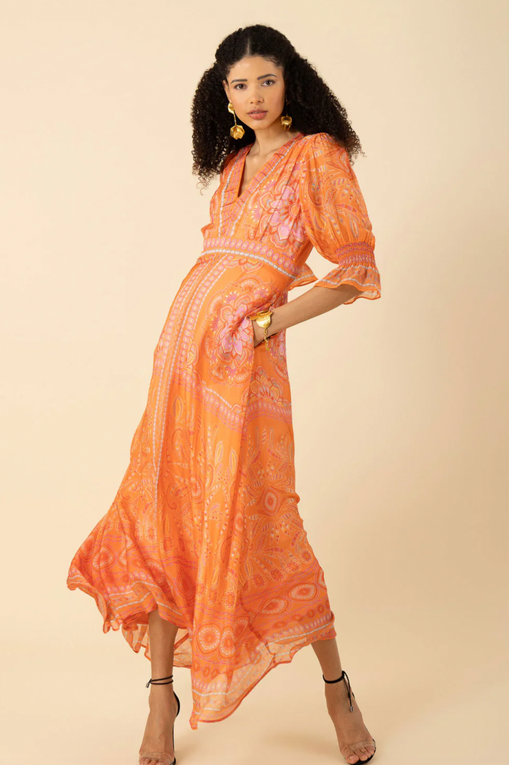 Treasure Dress - Orange