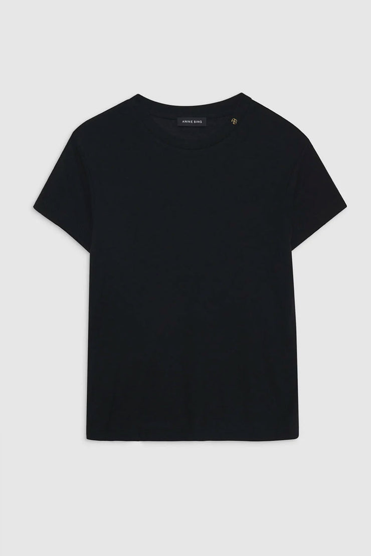 Amani Tee - Black Cashmere Blend