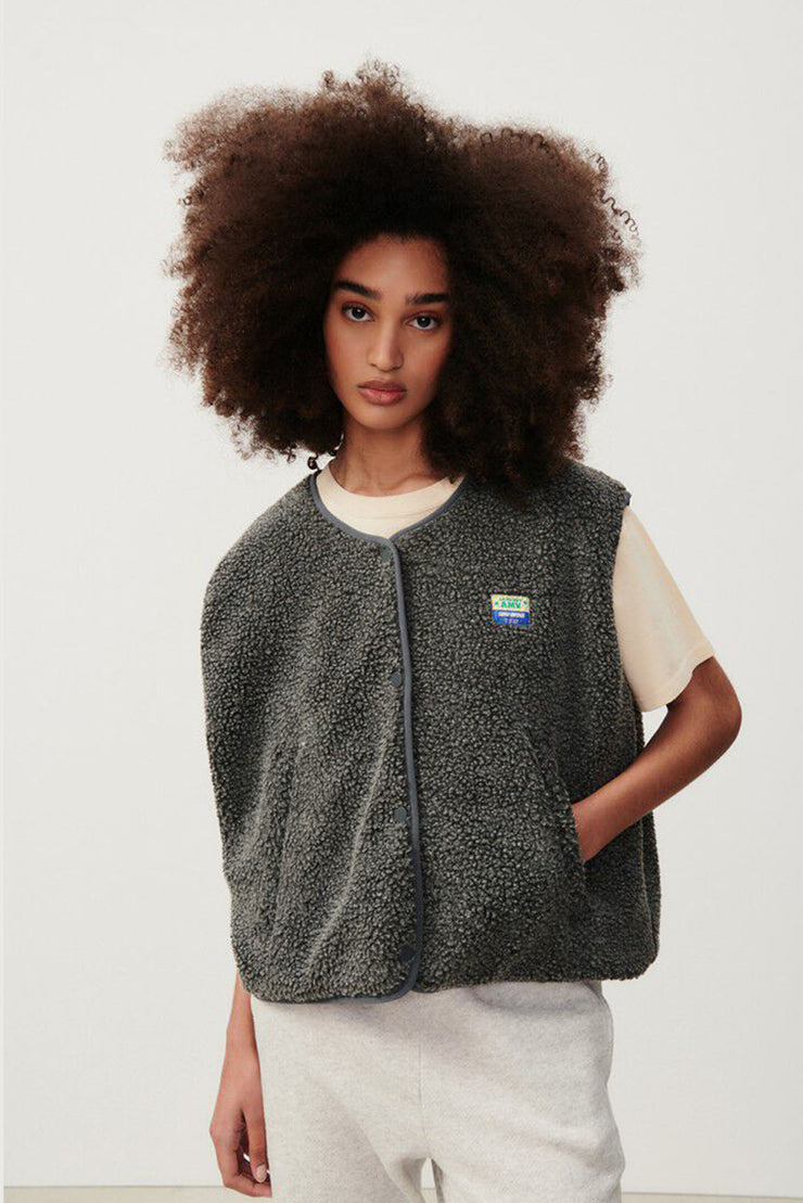 Hoktown Vest - Melange Charcoal