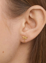 Marina - Dragonfly Stud Earrings