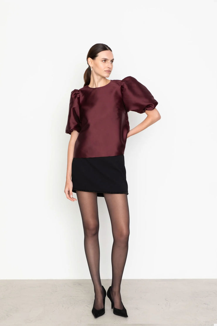 Becca Blouse - Bordeaux