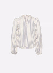 Infinity Blouse - Cream stripe