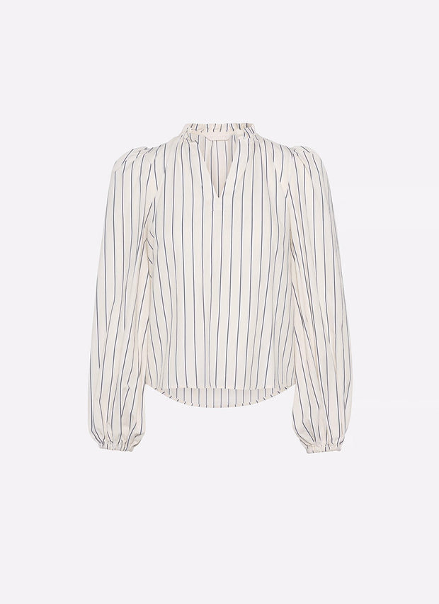 Infinity Blouse - Cream stripe