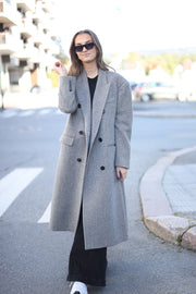 Lexana Coat - Black/Ecru