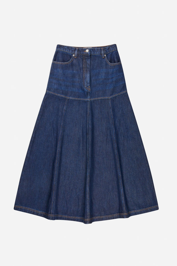 Tuxya Skirt - Indigo