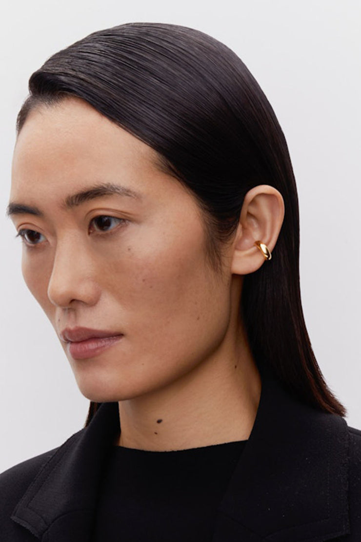 Omotesando Chunk Ear Cuff Gold