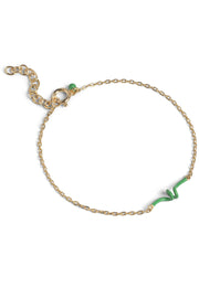 Twist Bracelet - Grass Green